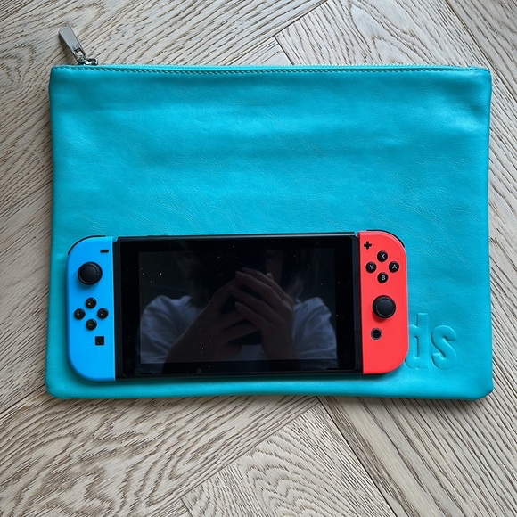 Turquoise Zara clutch - Picture 3 of 3